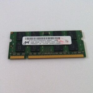 DDR2 PC-2 6400S 666 2GB 1枚 Micron