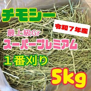 【最上級グレード】チモシー スーパープレミアム 一番刈り 5kg US産 R7年産