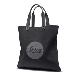 Leica トートバッグ 100周年 100 YEARS OF LEICAショッピングバッグ キャンバス Black