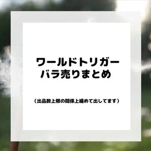 ワールドトリガー バラ売りまとめ