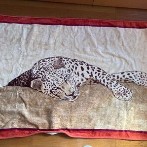 【購入前にコメントください】Yevs Delorme ヒョウ 豹 イヴドローム ブランケット