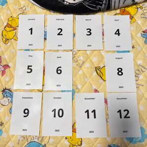 2023年 月カード ※7月ないです※