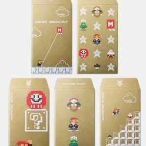 8ビットマリオポチ袋 8bit 5種類入り