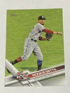 ムーキー ベッツ MOOKIE BETTS 2017 TOPPS UPDATE ALL STAR GAME #US18 DODGERS REDSOX ロサンゼルス ドジャース 即決