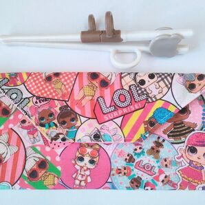 ハンドメイド カトラリーケース 箸入れ お札入れ LOLサプライズ
