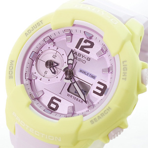   Casio CASIO наручные часы женский BGA-230PC-9B baby G BABY-G кварц розовый 