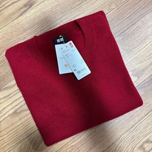 2025年秋新作 UNIQLO カシミヤクルーネックセーター XL
