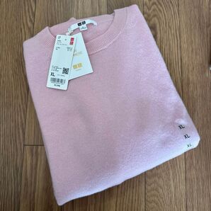 2025年秋新作 UNIQLO カシミヤクルーネックセーター XL