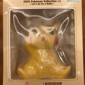 2025 ポケモンコレクションくじ ラストワン賞 ピカチュウ ソフビフィギュア