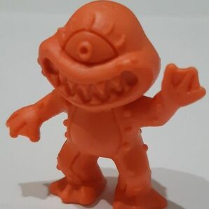 【当時物】ゲゲゲの鬼太郎消しゴム/前編 バンダイ 丸越 / パート2/ゲスト妖怪A/橙色/#208