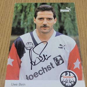 浦和レッズウーベバインサイン入りポストカード