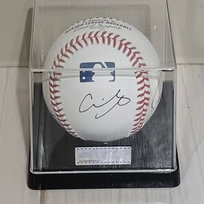 証拠写真付き!LA 山本由伸 大谷翔平 佐々木朗希 直筆サインボール MLB公式球 ケース付き