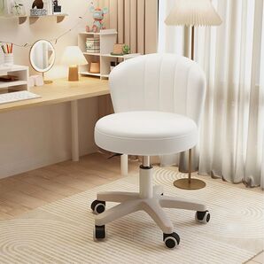 オフィスチェア キャスター付き 椅子 デスクチェア パソコンチェア PUレザー オフィススツール 回転椅子 背もたれ付き 4個