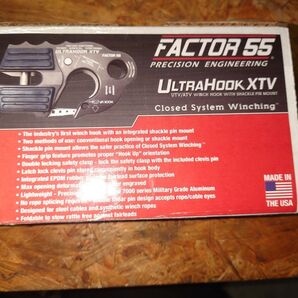FACTOR 55 ULTRAHOOK XTV UTV/ATV ウィンチフック 未使用