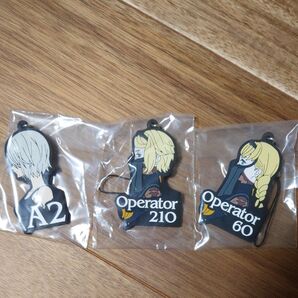 NieR:Automata Ver1.1a 放送記念くじ 2 ニーアオートマタ F賞 ラバーストラップ 3種