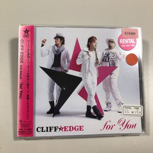 貴重です！帯付きＣＤ　CLIFF EDGE 2nd Album for You 【20-09A】