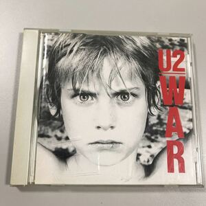 【洋楽３】貴重なCDです！　U2　WAR 　国内盤　解説あり　ブラディ・サンデー収録　闘