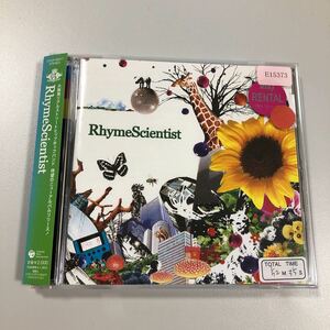 貴重です！帯付きＣＤ　RhymeScientist ヒップホップバンド【20-09A】