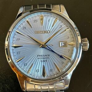 SEIKO セイコー プレサージュ GMT アイスブルーRef:SARX241 / Cal. 4R34