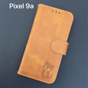 Google Pixel 9a ケース ピクセル 手帳型 かわいい 猫 猫柄