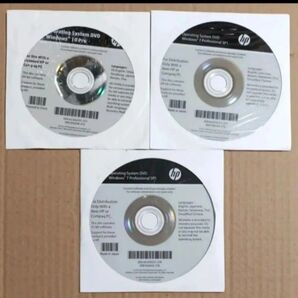 HP Windows10+Windows7 Pro 32bit+64Bit インストールDVD■OS リカバリーDVD