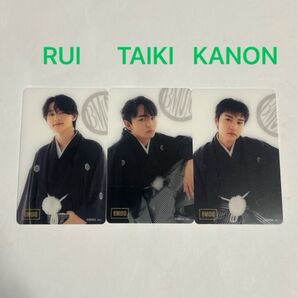 BMSG 2025 STARGLOW RUI ルイ TAIKI タイキ KANON カノン クリアカード ②