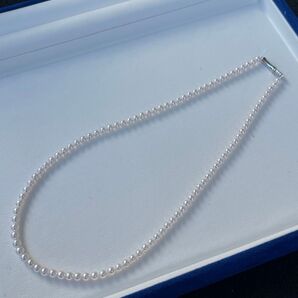 三重県志摩市産 akoyaベビー真珠 4-4.5mm ネックレス