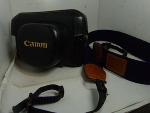  rare Canon Ⅵ L original leather hard case original with strap 