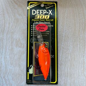 メガバス ディープX300 DEEP-X リミテッドカラー インパクトオレンジ