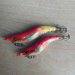 廃盤 ヤマシタ エギ王Q 2号 2.5号 ピンクマーブル 美品