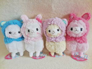  outside fixed form Y300* small * paper tag attaching * Kids alpaca so*...* soft toy * all 4 kind set * gift for * alpaca so* alpaca 