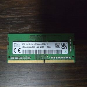 SKhynix PC4-3200AA DDR4 ノートPCメモリ 8GB