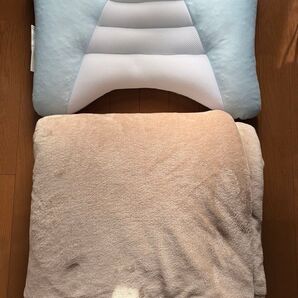 パイプ枕と毛布セット