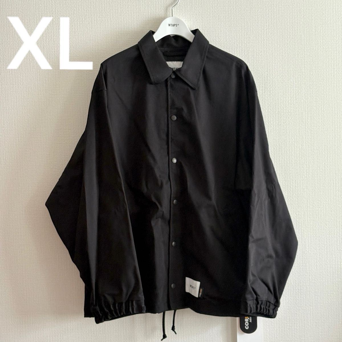 WTAPS 25SS CHIEF JACKET CORDURA ダブルタップス チーフジャケット コーデュラ XL BLACK