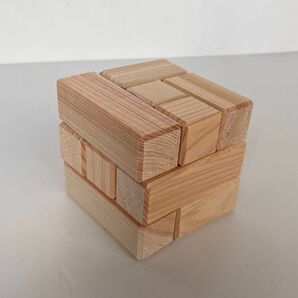 国産ヒノキ 木製ブロック 積み木 ブロック キューブ 図形 パズル 立方体 立体
