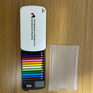 神奈川県立近代美術館 葉山 鎌倉 色鉛筆 鉛筆削り 消しゴム セット