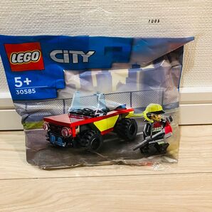LEGO CITY 消防バギー ミニフィグ 30585 未開封 ポリ袋 新品未開封