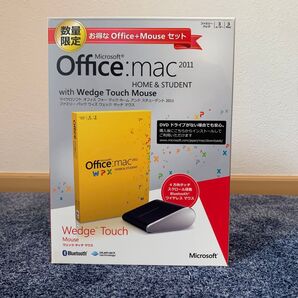 Microsoft Office:mac 2011 Home & Student with Wedge Touch Mouse