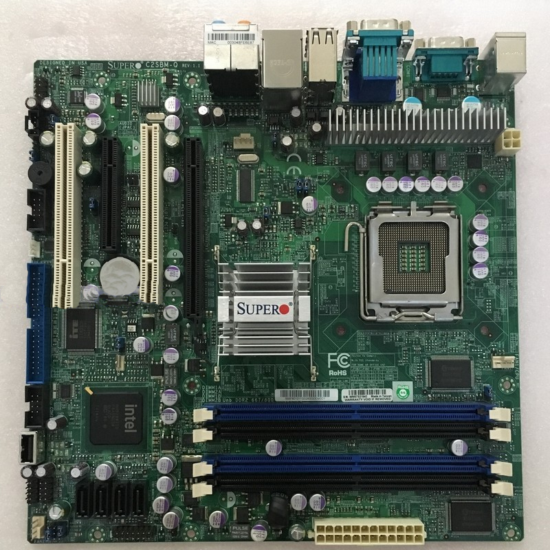 年最新ヤフオク!  supermicro c2sbm qマザーボードの中古品