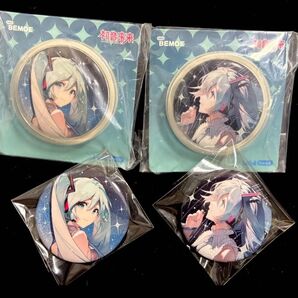 初音ミク 16周年記念 缶バッジ 4点(未開封2.開封済2)bilibiligoods BEMOE Rella グリッター缶バッジ