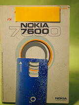 Nokia 7600 日本語表示 本体・付属品 新品未使用 2003年購入 実際使用可 インテリア・ディスプレ－としてメカに強い方にお譲りしたい_画像7