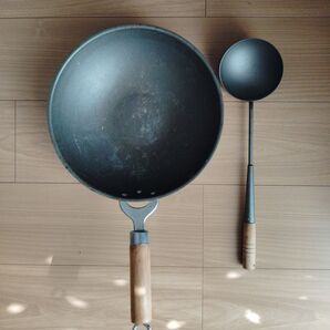 中華鍋 鉄製 中華お玉