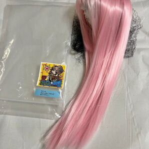 1/3 ドール 人形 ウィッグ 9インチ DDサイズ ピンク 桜色