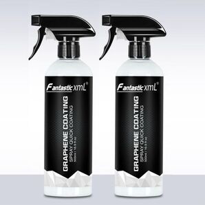 xml fantastic グラフェンコーティングスプレー 2本セット 撥水性高いコーティング 撥水性 高光沢 保護