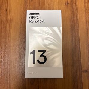 OPPO Reno13 A アイスブルーSIMフリー UQ OPG05