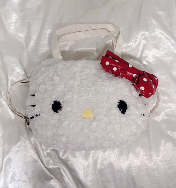 サンリオ ハローキティ 2way ショルダーフェイスバッグ ハンドバッグ sanrio HELLO KITTY