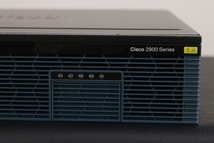 ２台セット【シスコ CISCO】サービス統合型ルータ（CISCO 2921）２点　通電チェックのみ 現状品_画像3