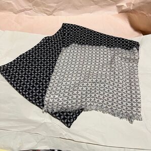 【GAP / ギャップ】 TAILLE UNIQUE / 大判ストール 幾何学