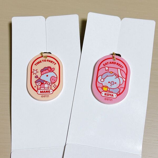 ファミリーマート限定 BT21 アクリルキーホルダー MANG KOYA