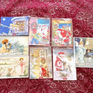 天使 エンジェル クリスマス ポストカード ハガキ まとめ売り リシマーチン